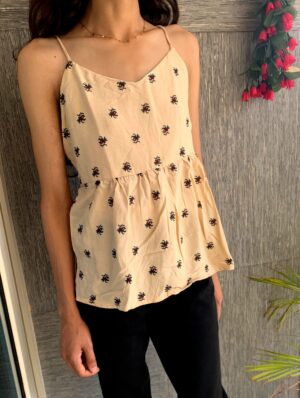 Noodle strap top