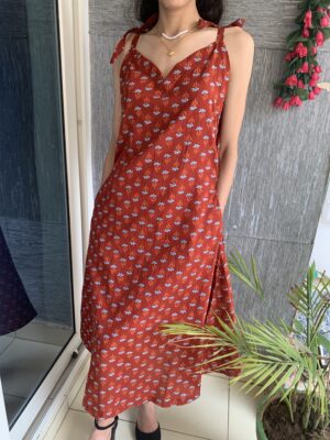 Pure cambric cotton Dress - Image 3