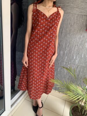 Pure cambric cotton Dress - Image 5